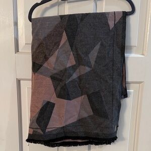 Soia & Kyo Gray and Tan Scarf